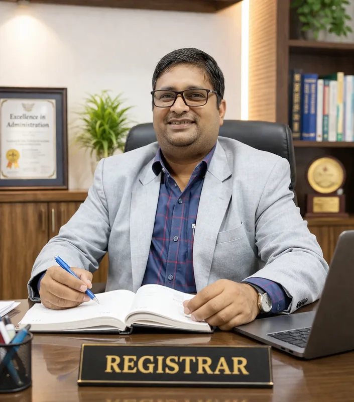 Mr. Virendra โ Academic Registrar